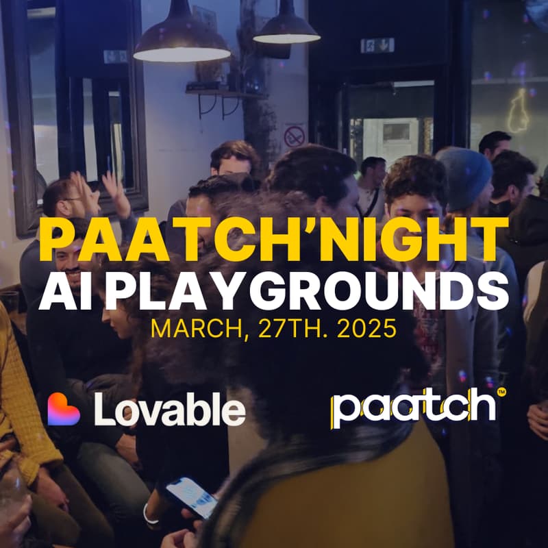 Cover Image for AI Playgrounds: Connect, Create, and Dominate the Game | Paatch | Lovable