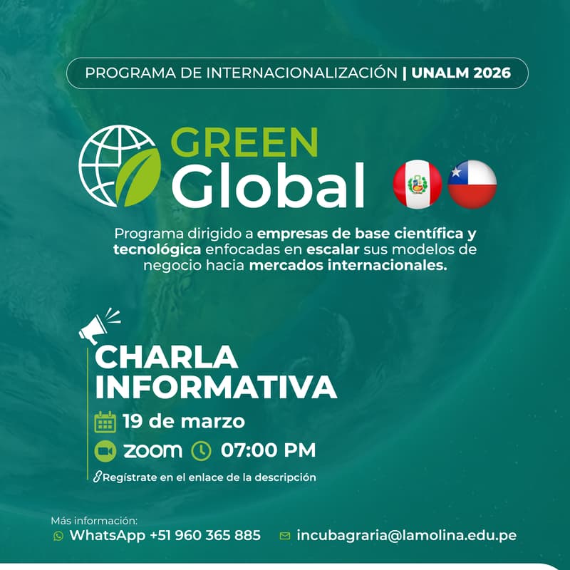 Foto de portada de Charla Informativa Green Global