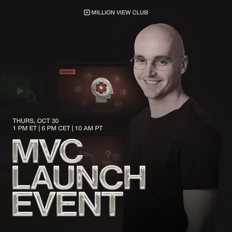 Cover Image for Million View Club Launch Session