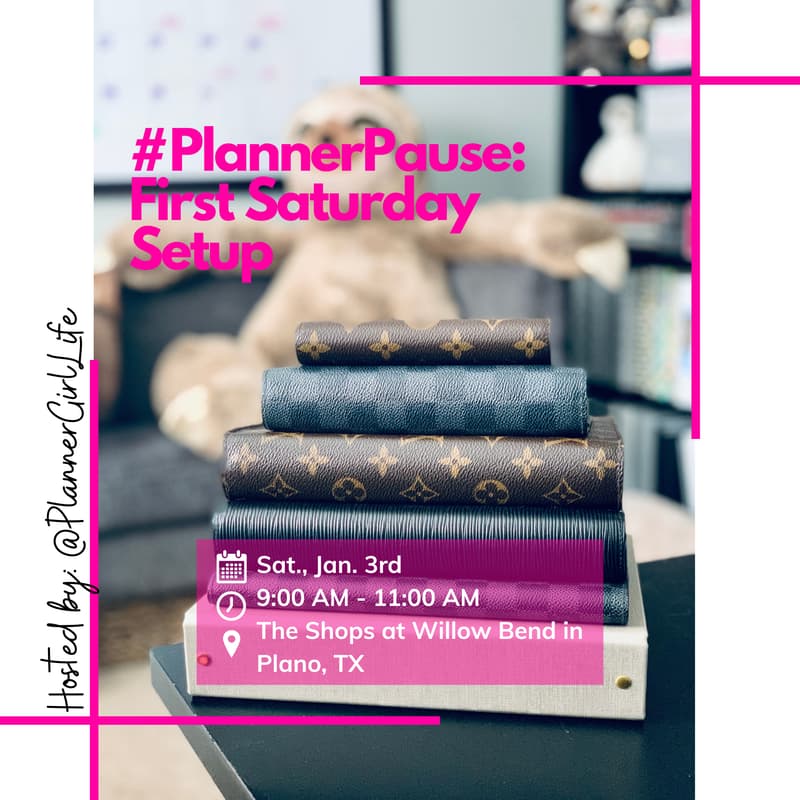 Cover Image for #PlannerPause: First Saturday Setup