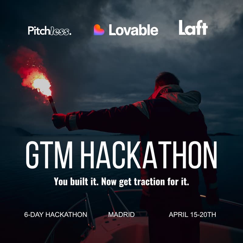 Cover Image for Go-To-Market Hackathon | build traction, not products