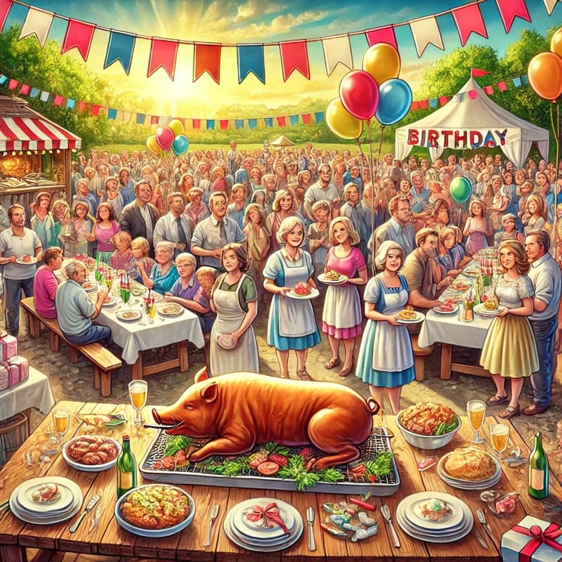Cover Image for Erik’s 50th Birthday Pig Roast