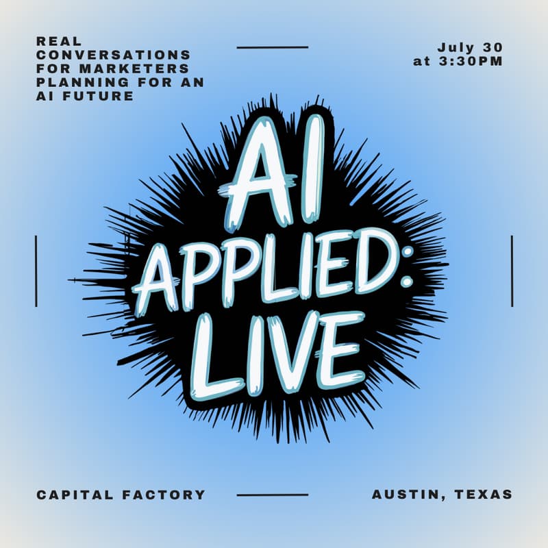 Cover Image for AI Applied: Live