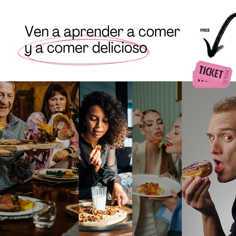 Cover Image for Recupera el placer de comer. Presentación del Método Saciante en Centro BELSA.