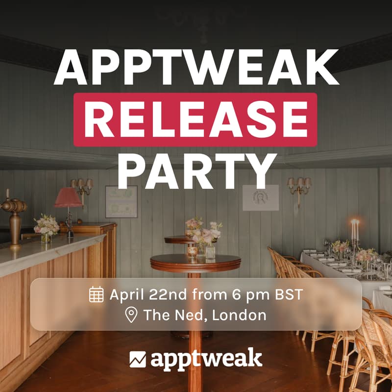 Cover Image for AppTweak Release Party - Exclusive London Event