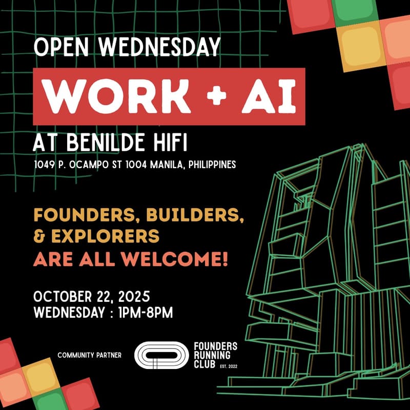 Cover Image for Open Wednesday: WORK + AI @ Benilde HiFi
