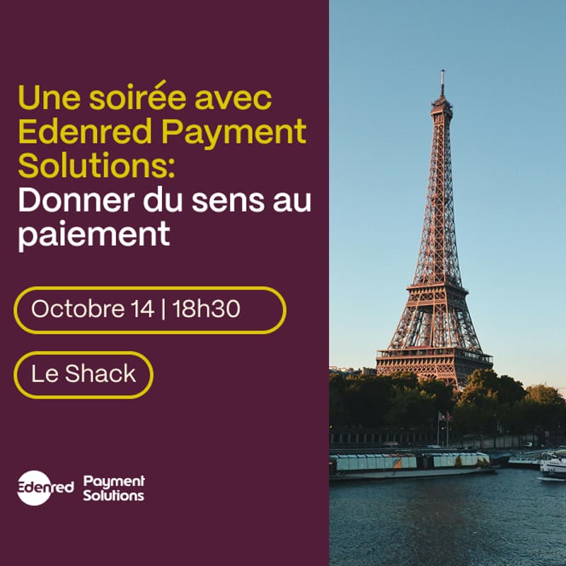 Cover Image for Une soirée avec Edenred Payment Solutions: Donner du sens au paiement