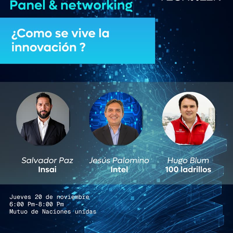 Cover Image for Panel: Como se vive la innovación