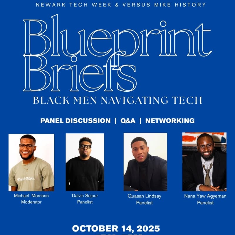 Cover Image for Blueprint Briefs: Black Men Navigating Tech