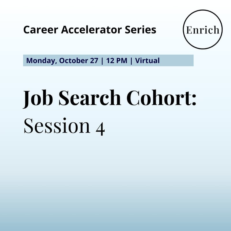 Cover Image for Job Search Cohort: Session 4