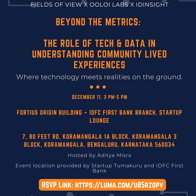 Cover Image for Beyond the Metrics: The Role of Tech & Data Collection in Understanding Community Lived Experiences