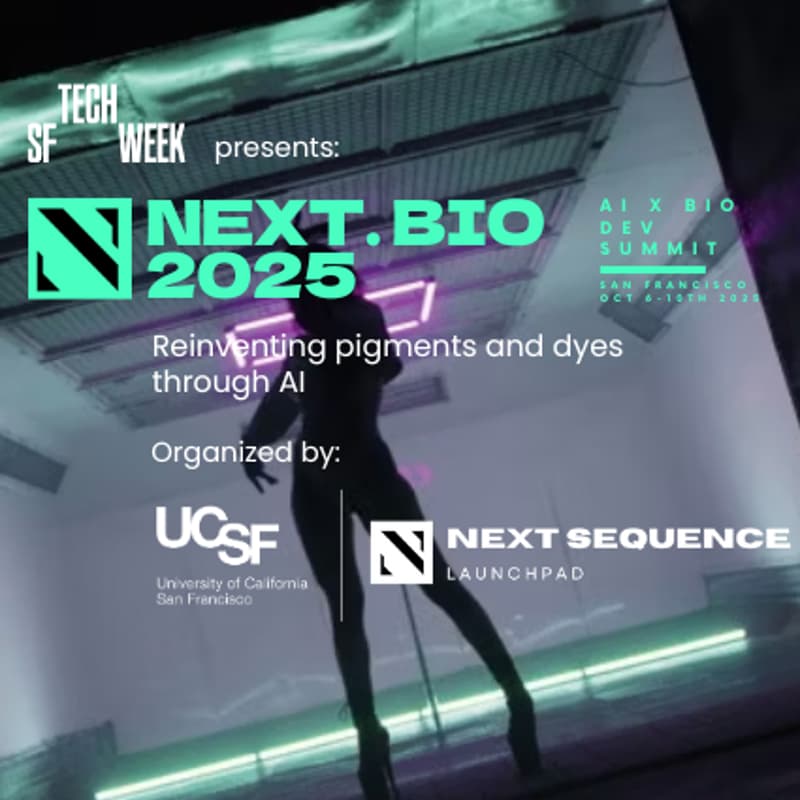 Cover Image for NEXT.BIO 2025 - Reinventing pigments and dyes through AI