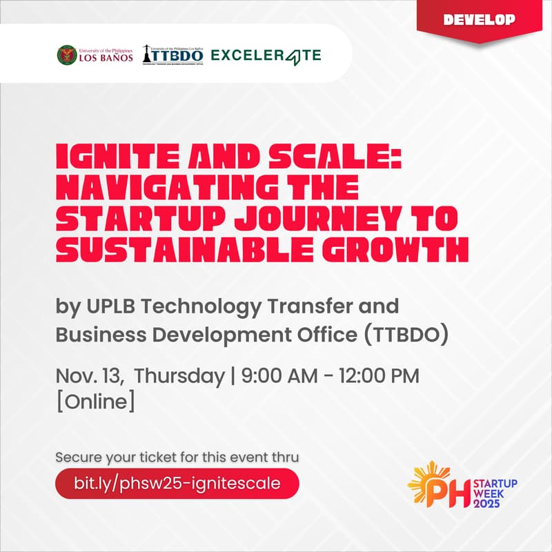 Cover Image for IGNITE AND SCALE: Navigating the Startup Journey to Sustainable Growth