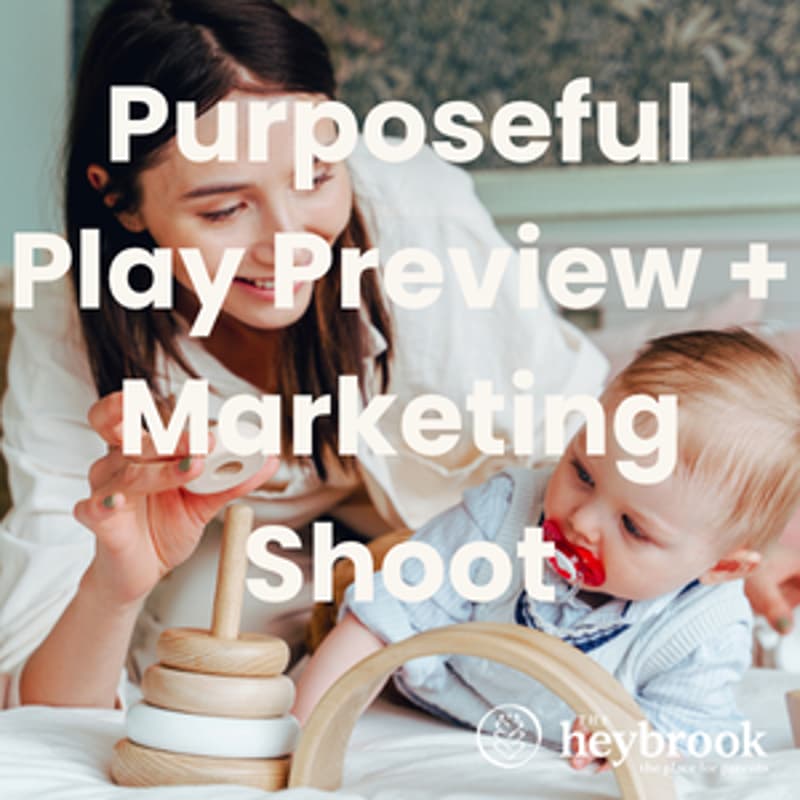 Cover Image for Purposeful Play Sneak Preview Class: Pre-Crawlers and Crawlers