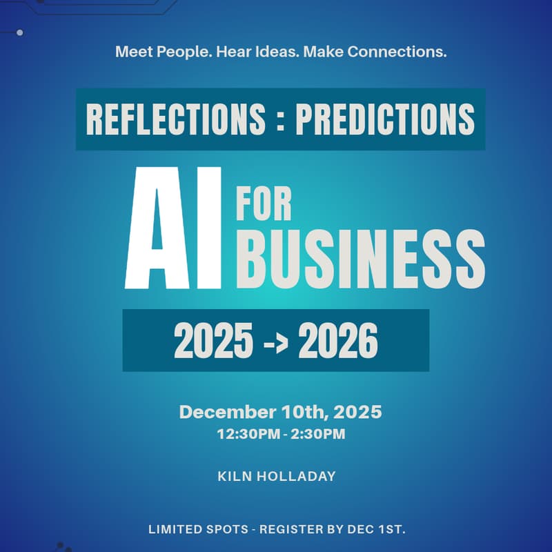 Cover Image for Ai for Business: 2025 Reflections, 2026 Predictions