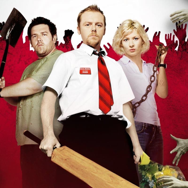 Cover Image for Shaun of the Dead film discussion. Stamford, CT