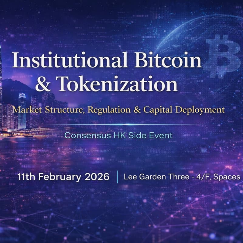 Cover Image for Institutional Bitcoin & Tokenization: Market Structure, Regulation & Capital Deployment