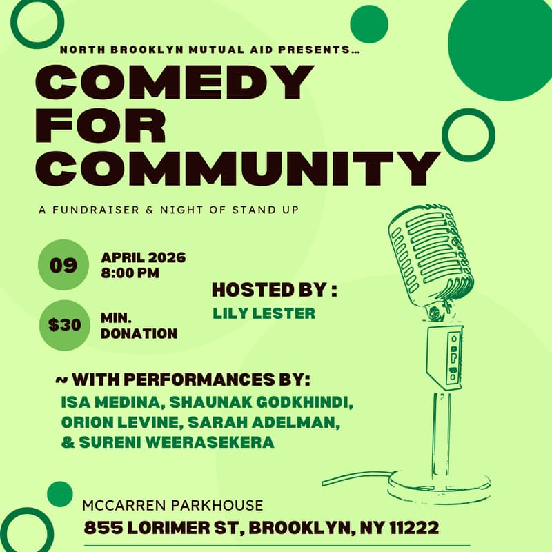 Cover Image for Comedy for Community NBkMA Fundraiser