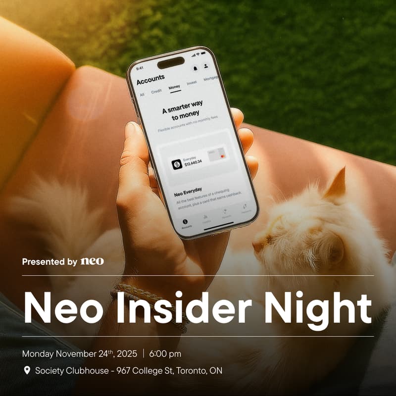 Cover Image for Exclusive Neo Financial Insider Night!