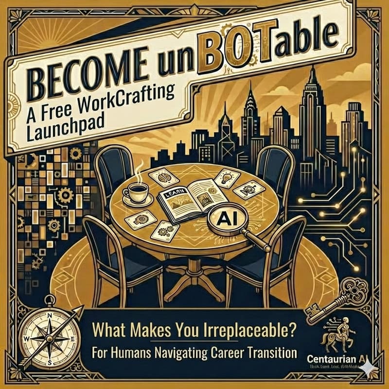 Cover Image for Become unBOTable: A Free WorkCrafting Launchpad for Humans Navigating the AI Era