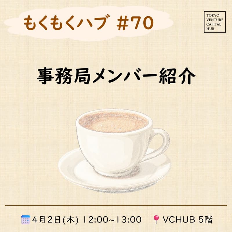 Cover Image for もくもくハブ#70　事務局メンバー紹介