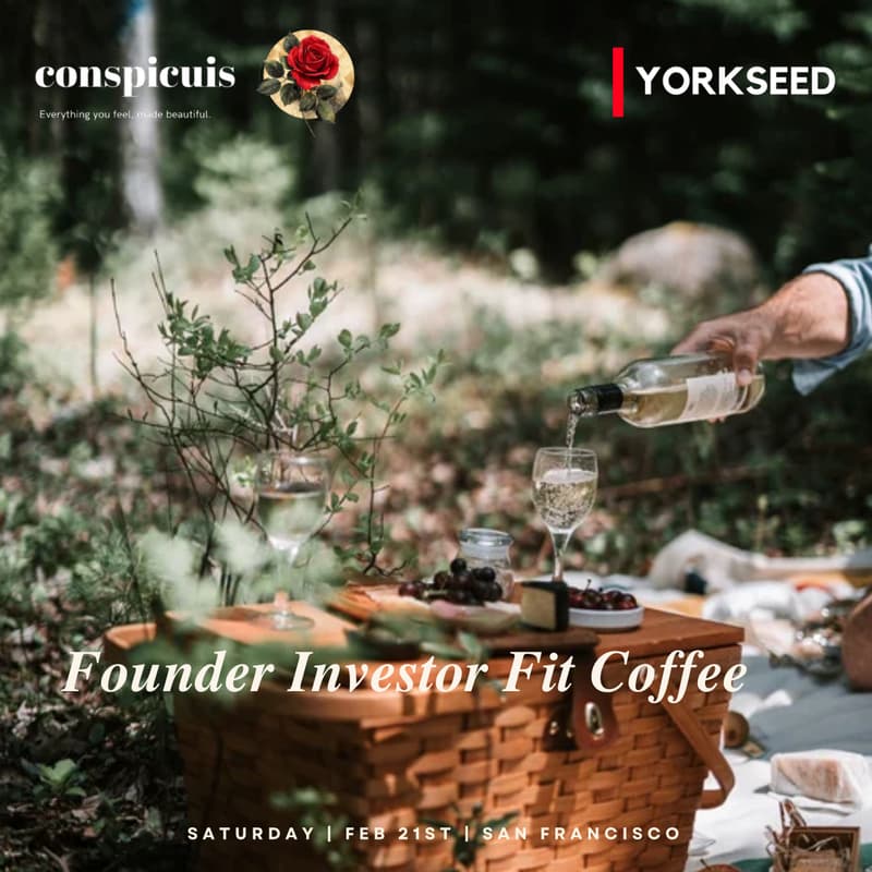 Cover Image for Yorkseed x Conspicuis: Founder Investor Fit Coffee