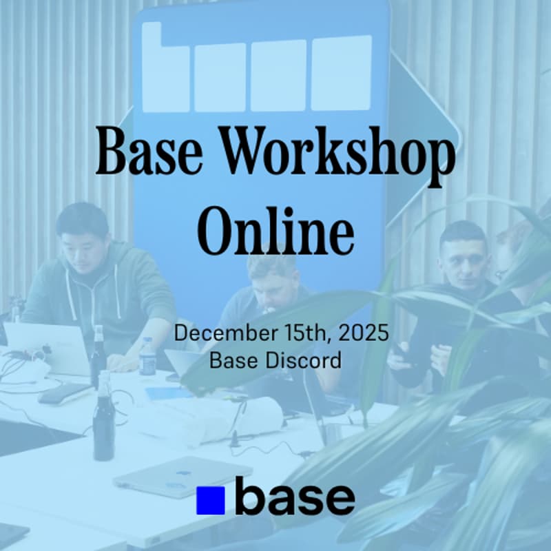 Cover Image for Base Workshops Online