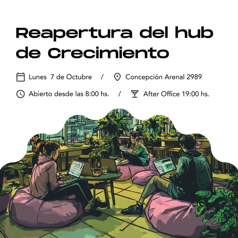 Cover Image for Reopening of the Crecimiento´s Hub!