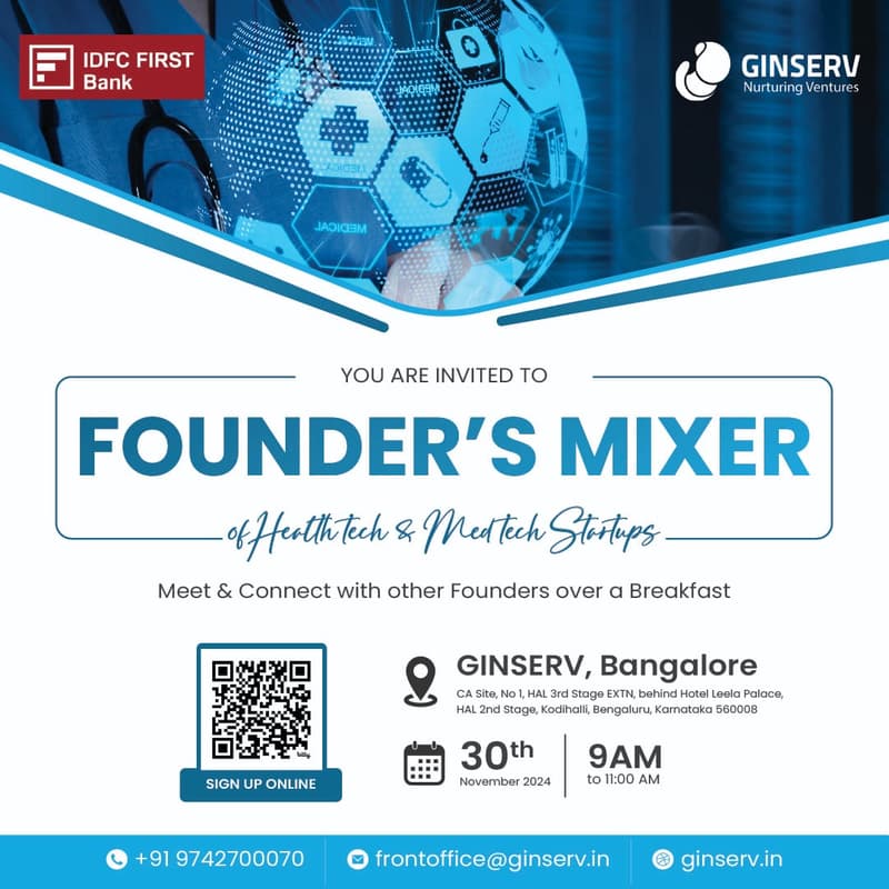 Cover Image for Founders’ Mixer for HealthTech & MedTech Startups
