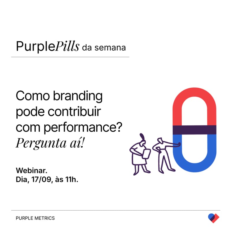 Cover Image for [Purple Pills] Como branding contribui com performance - edição Pergunta Aí!