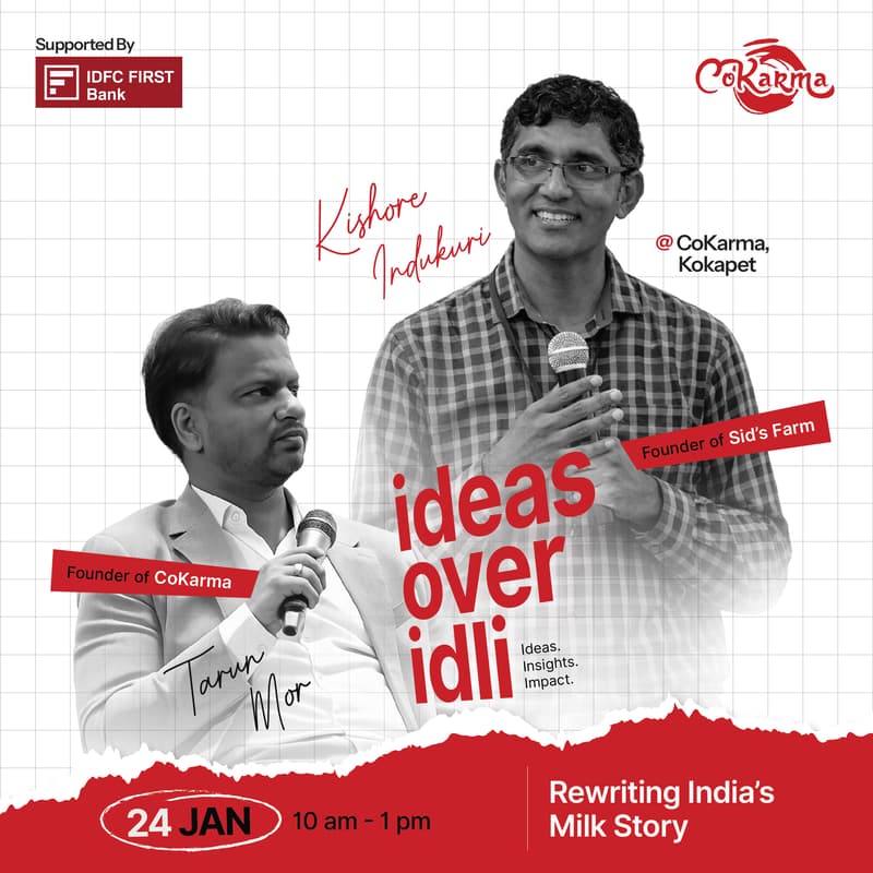 Cover Image for Ideas Over Idli by CoKarma