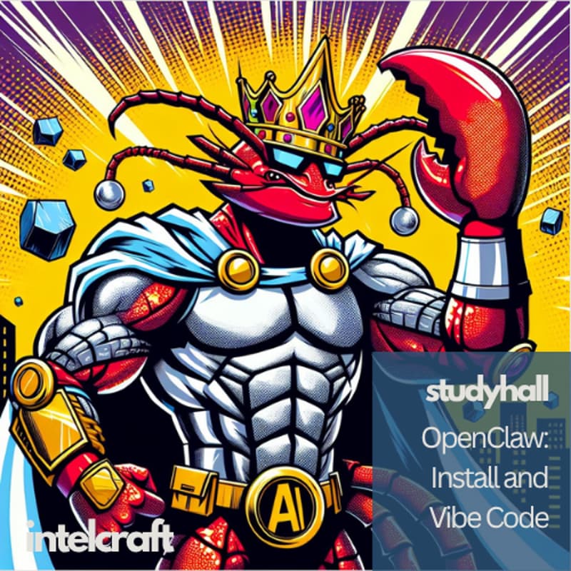 Cover Image for [studyhall 0.7] OpenClaw: Hands On Tutorial