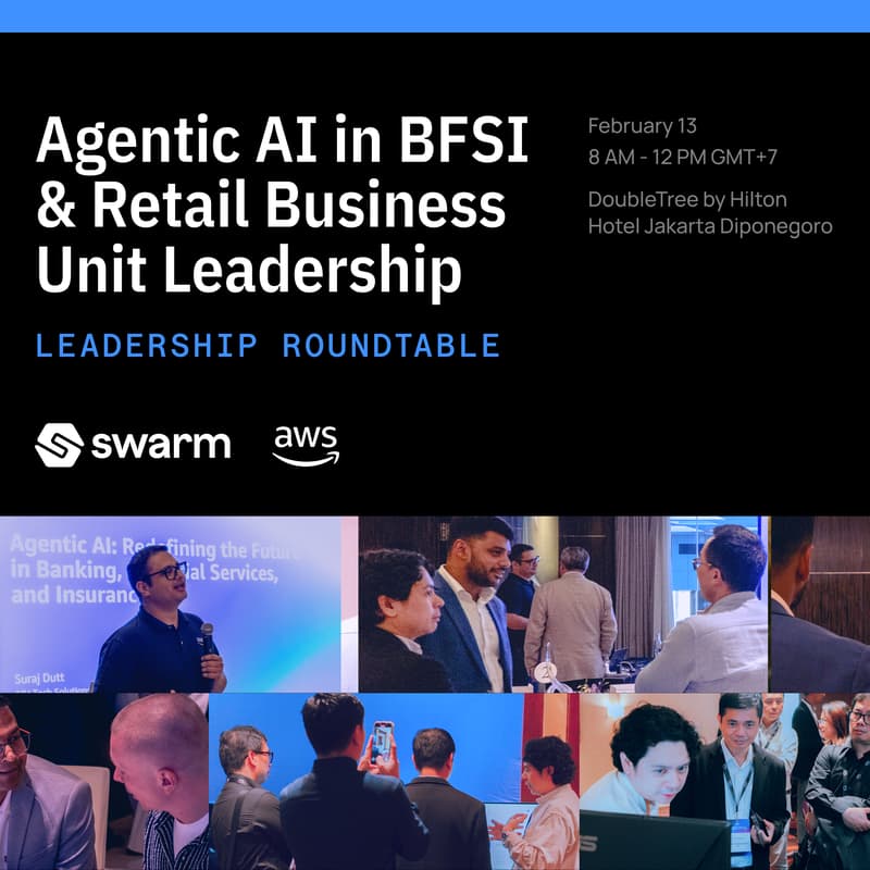 Cover Image for Jakarta — Leadership Roundtable: Agentic AI in BFSI & Retail