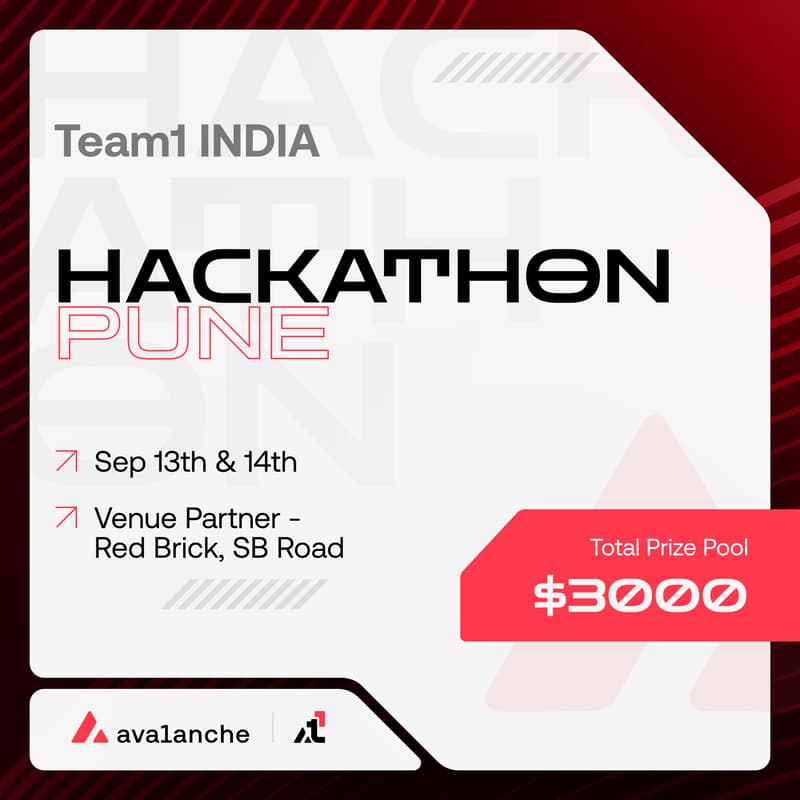 Cover Image for Team1 Hackathon: Pune
