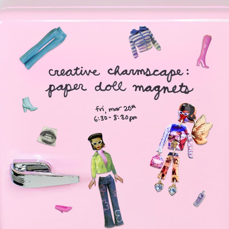 Cover Image for creative charmscape: paper doll magnets