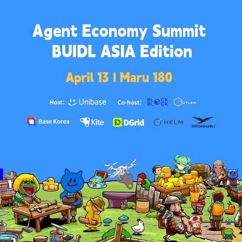 Cover Image for Agent Economy Summit | BUIDL ASIA Edition