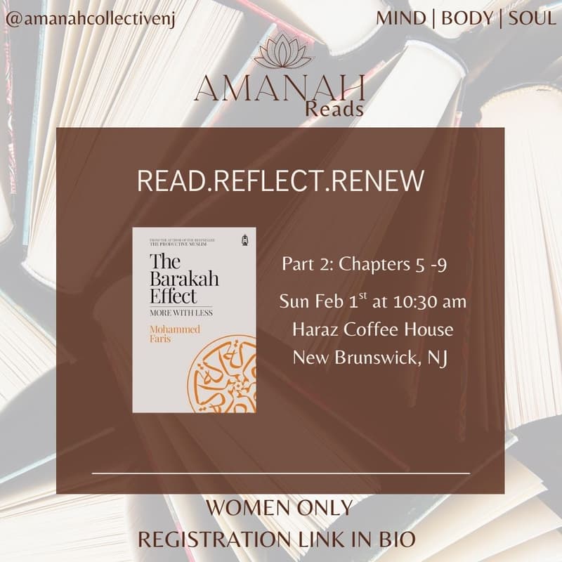 Cover Image for Amanah Reads: The Barakah Effect pt 2