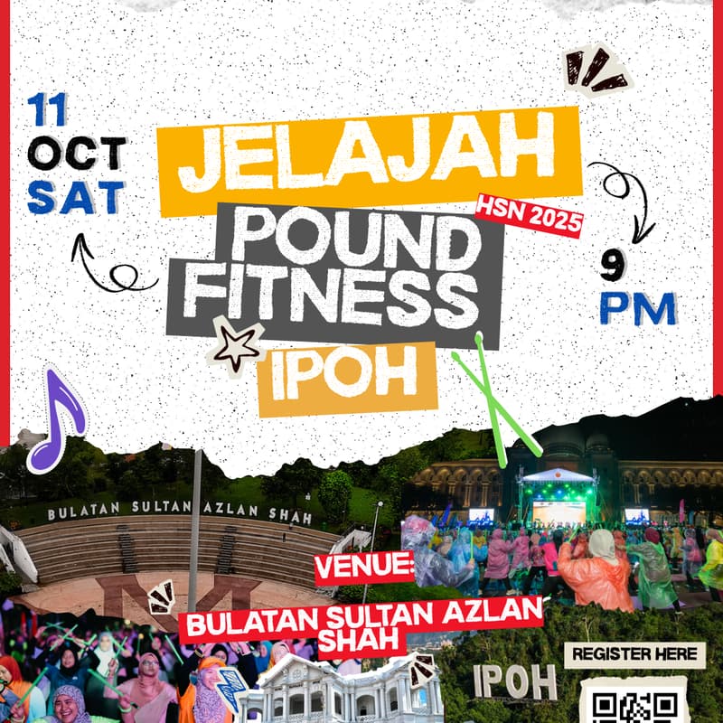 Cover Image for HSN 2025 : Jelajah Pound Fitness Ipoh