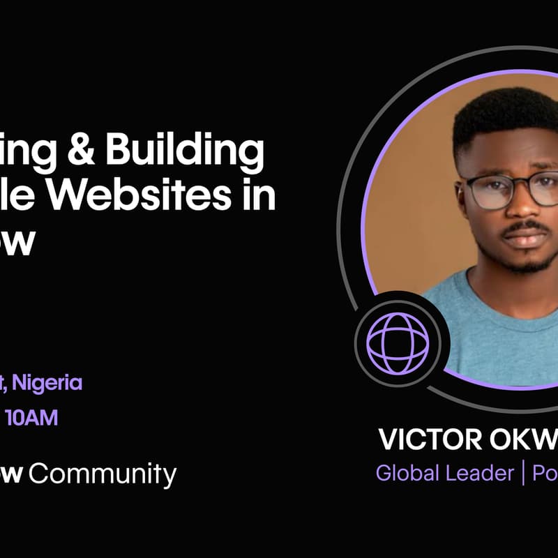 Cover Image for Designing & Building Scalable Websites in Webflow