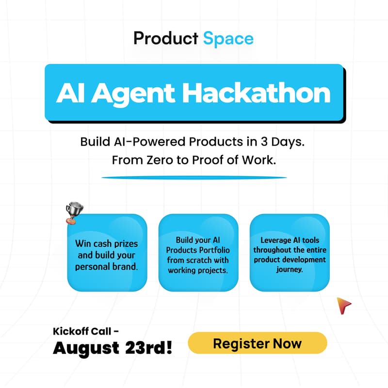 Cover Image for AI Agent Hackathon Kick-off Call