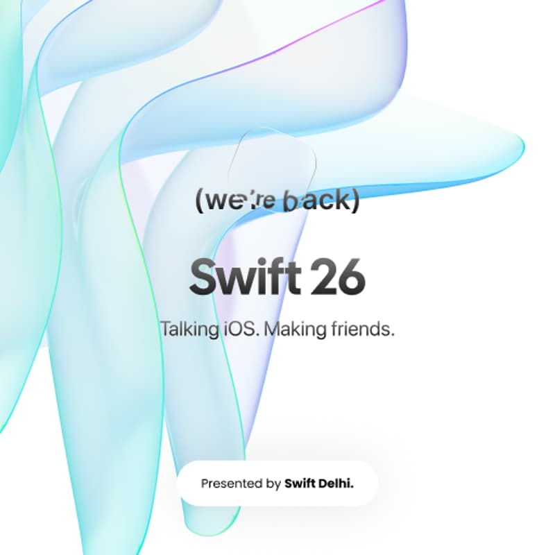 Cover Image for Swift 26 Meetup