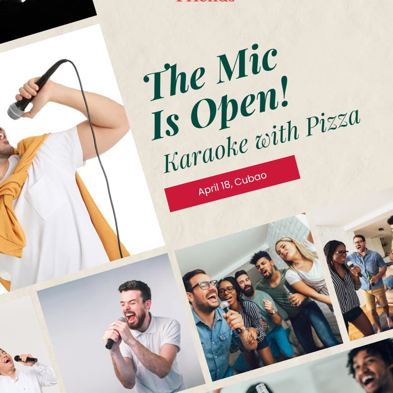 Cover Image for pizza and karaoke