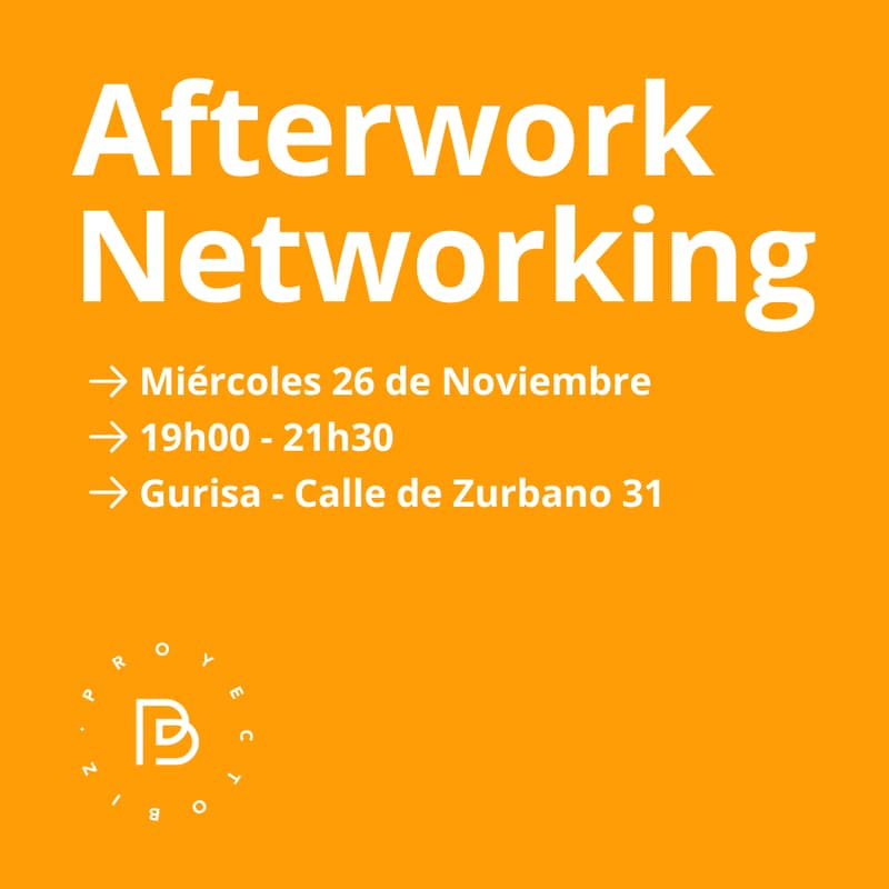 Cover Image for Afterwork Networking ProyectoBiz