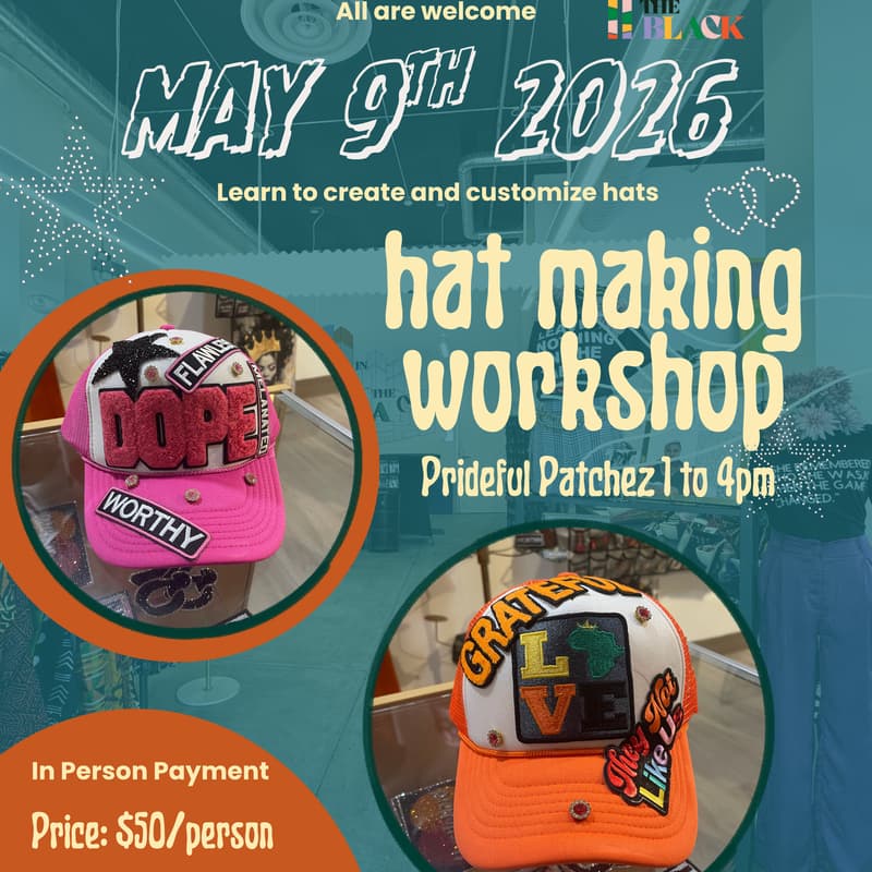 Cover Image for Hat Making WorkShop @InTheBlackShop