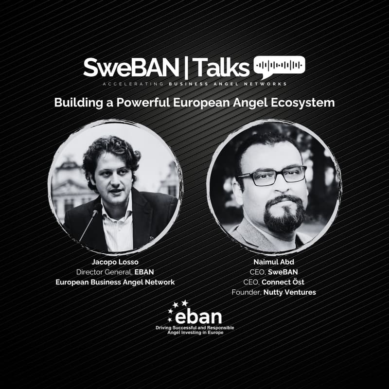 Cover Image for Building a Powerful European Angel Ecosystem w/ Jacopo Losso (Director General, EBAN - European Business Angel Network)