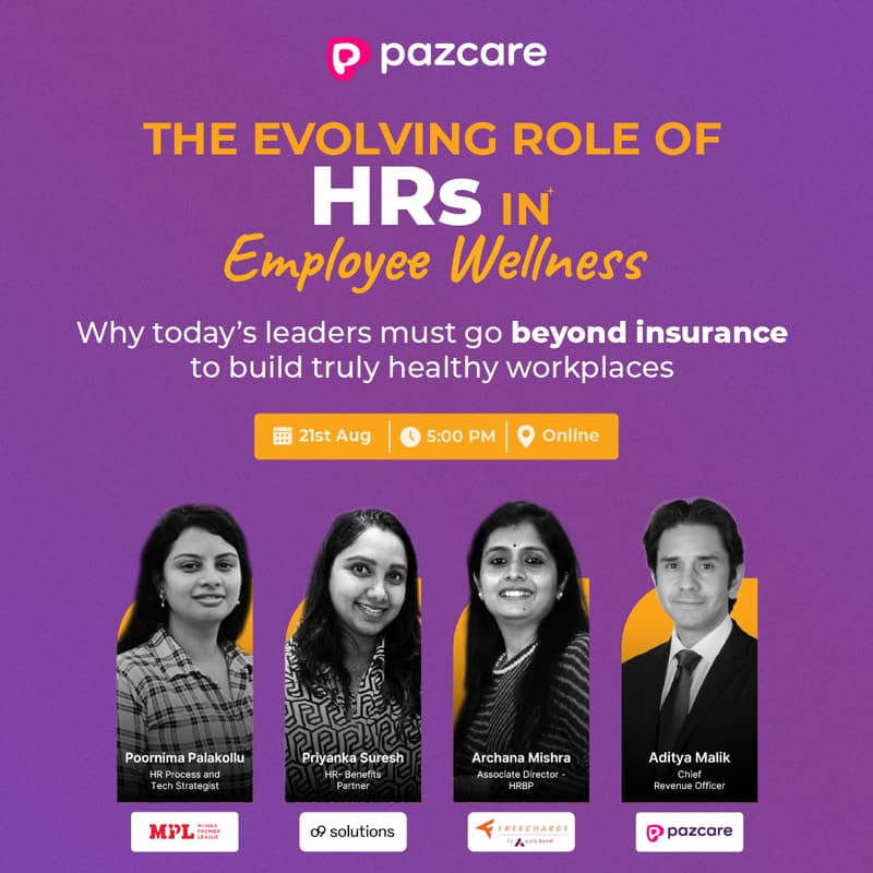 Cover Image for Evolving Role of HRs in shaping employee wellness