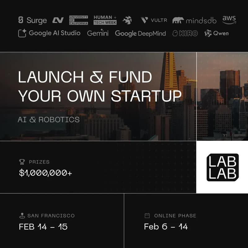 Cover Image for AI Meets Robotics – Launch & Fund Your Own Startup (Edition 1)