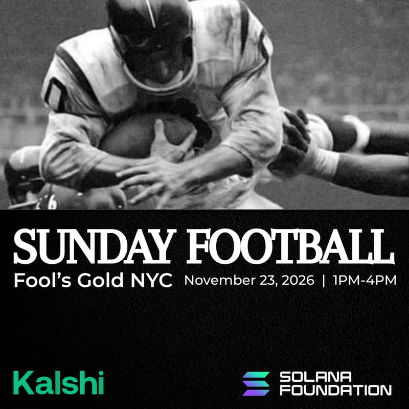 Cover Image for Sunday Football: Kalshi x Solana