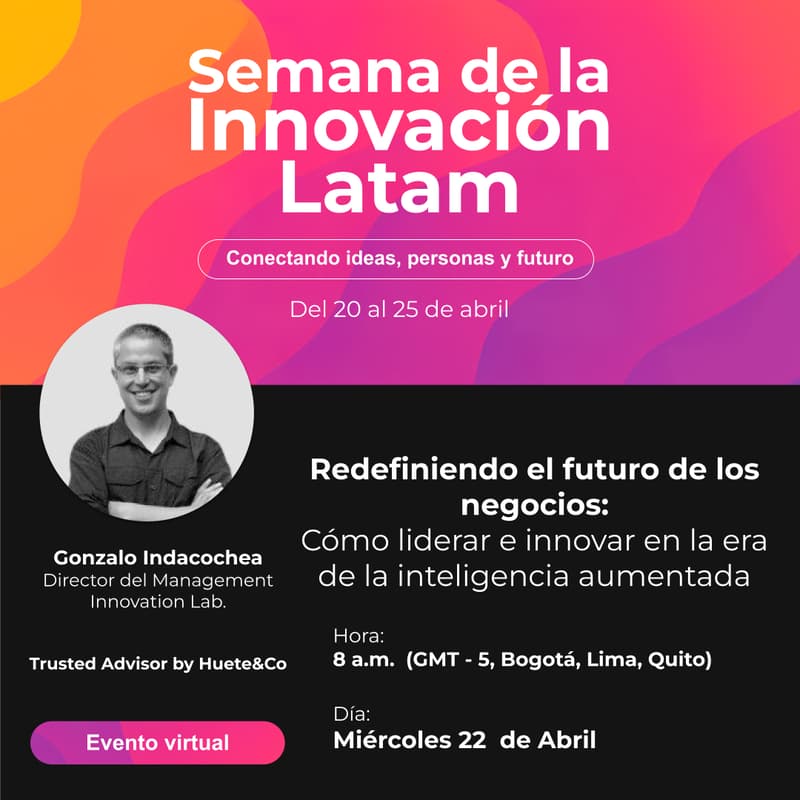 Cover Image for Redefiniendo el futuro de los negocios: cómo liderar e innovar en la era de la inteligencia aumentada