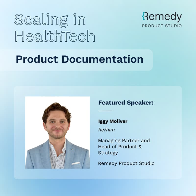 Cover Image for Scaling in HealthTech: Product Documentation